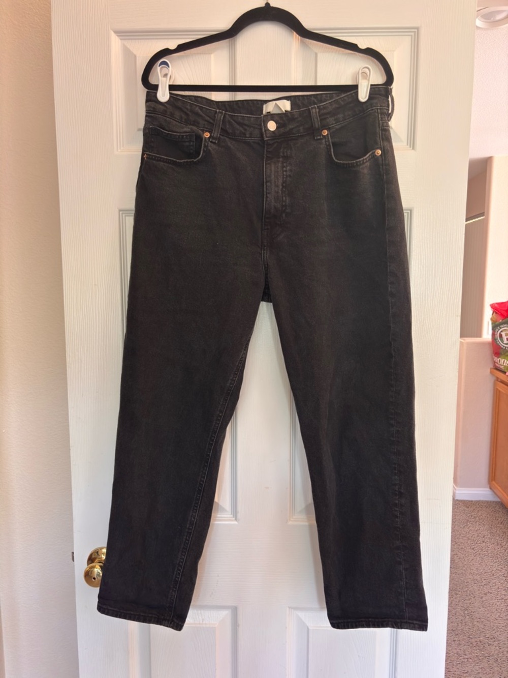 H&M Mom Slim-Fit Ankle Jeans